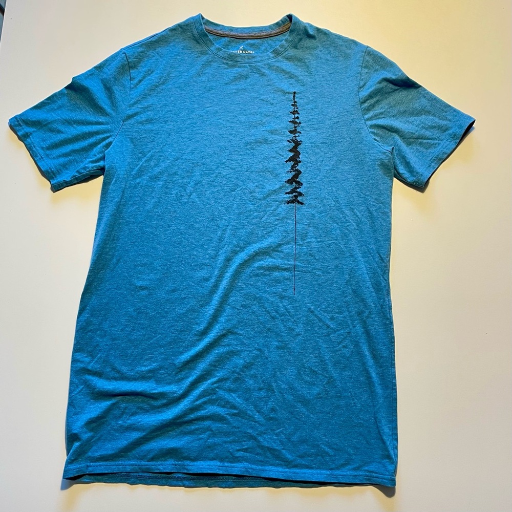 3/$25 Denver Hayes Hand-Painted Tree Tee | Artist One-of-One | Men’s M Tall